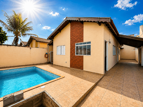 Casa para alugar em Artur Nogueira, Jardim Leonor, com 3 quartos, com 136.87 m²